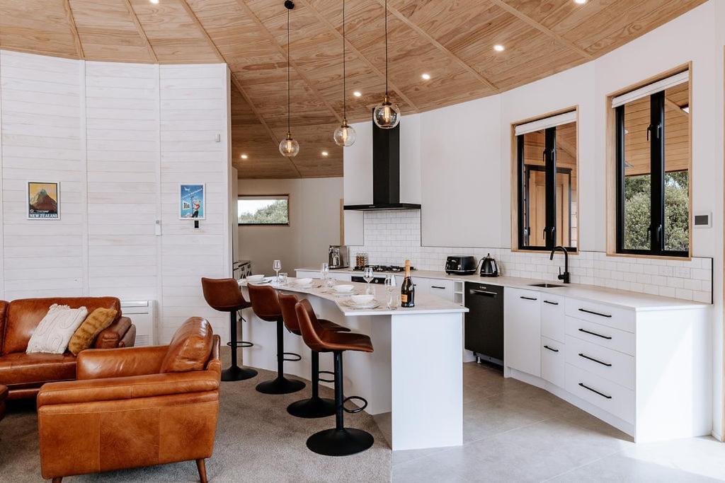 Kaho - Ohakune Holiday Home With Spa Ngoại thất bức ảnh